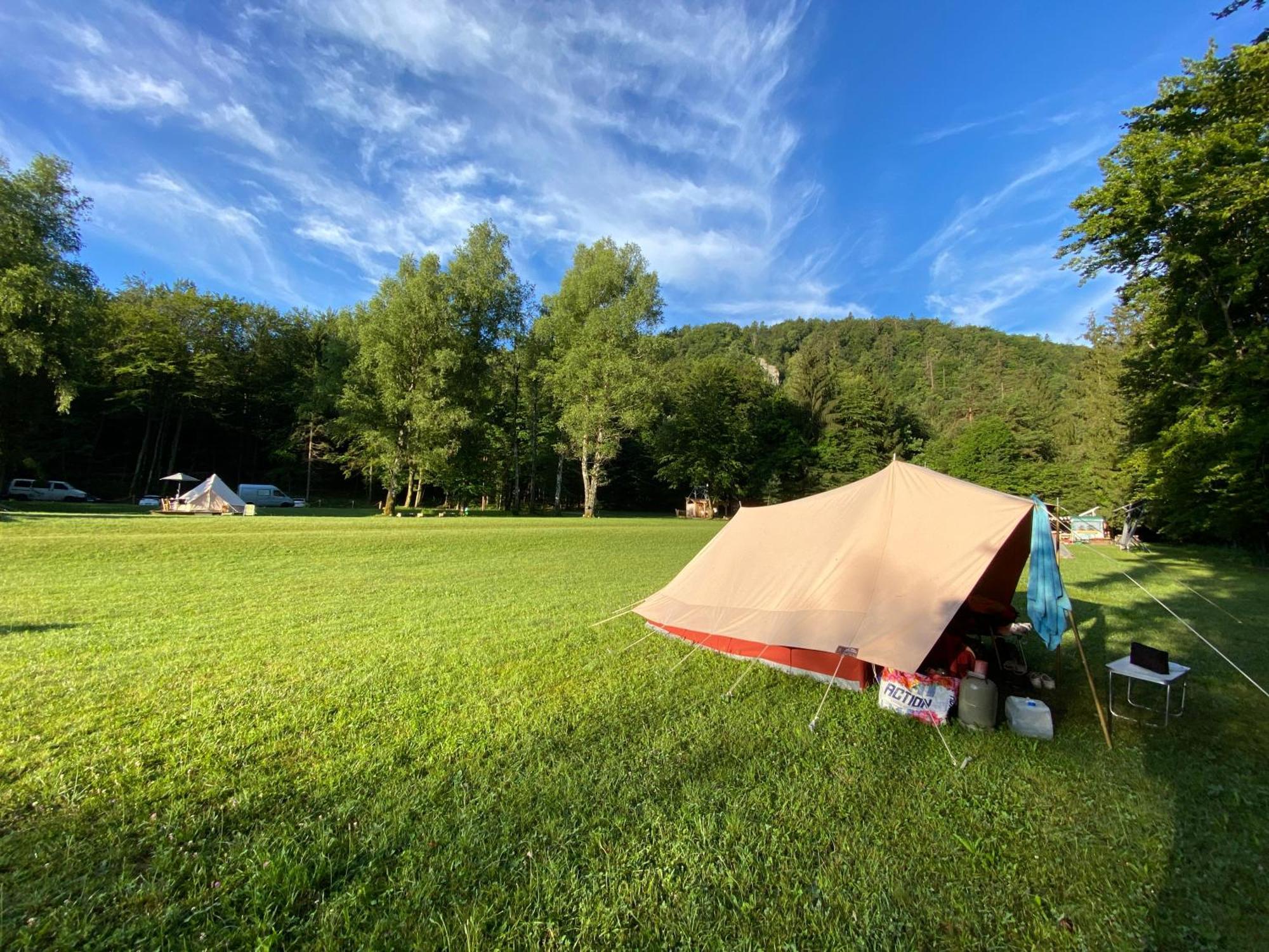 Eco River Camp - Pitches Radovljica Exteriör bild