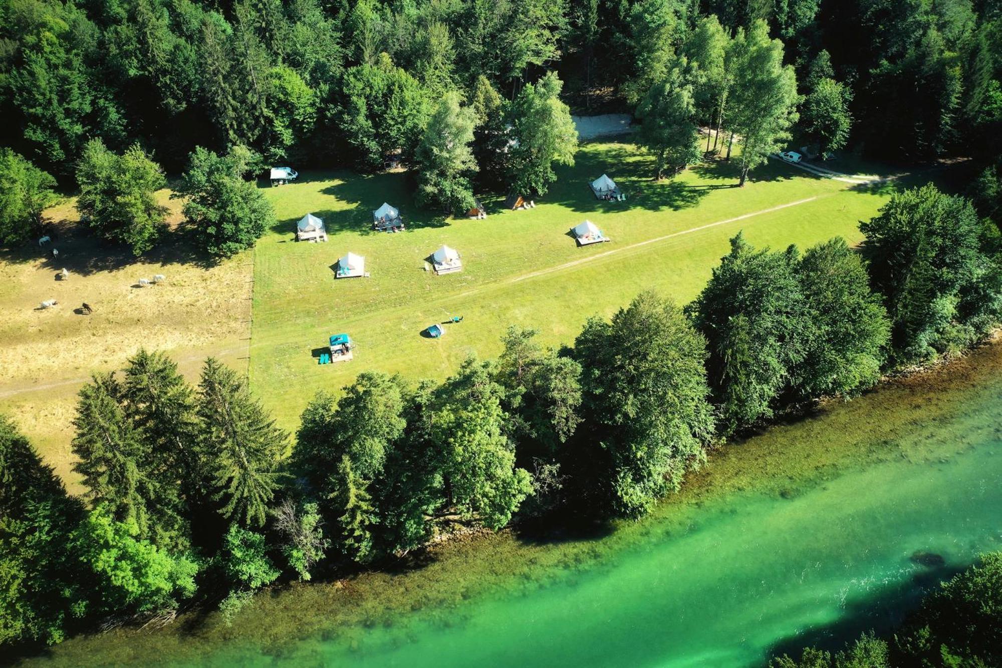 Eco River Camp - Pitches Radovljica Exteriör bild